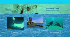 Desktop Screenshot of divewithdave.com
